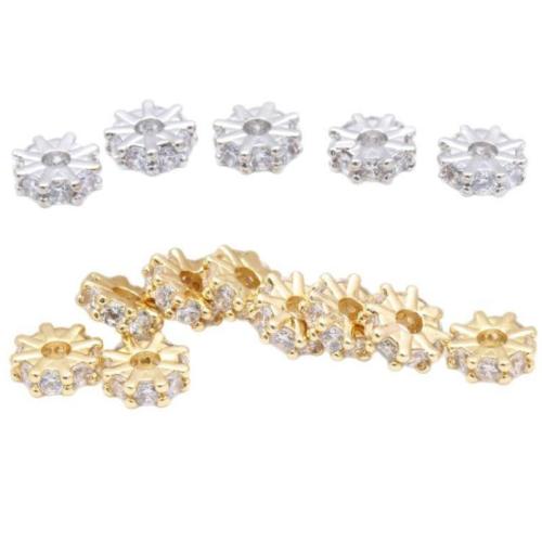 Zinc Alloy Beads, DIY & with rhinestone [