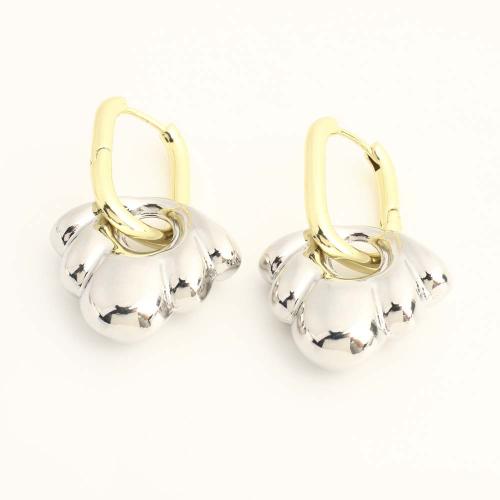 Латунные серьги падение, Латунь, ювелирные изделия моды & Женский, Много цветов для выбора, продается Пара