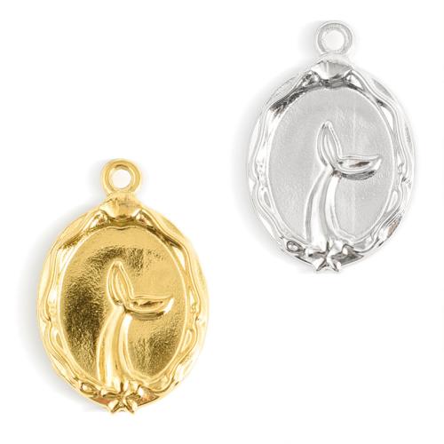 Stainless Steel Pendants, 304 Stainless Steel, plated, DIY 