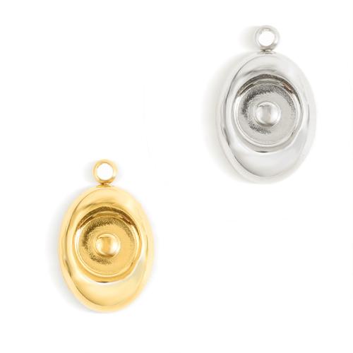 Stainless Steel Pendants, 304 Stainless Steel, Teardrop, plated, DIY 