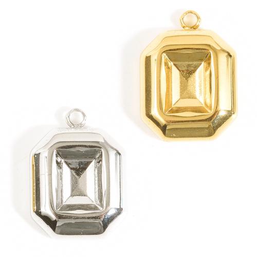 Monture de pendentif en acier inoxydable, Acier inoxydable 304, Placage, DIY, plus de couleurs à choisir Vendu par sac