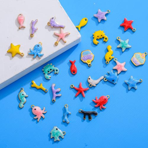 304 Edelstahl Anhänger, goldfarben plattiert, DIY & Emaille, keine, 20PCs/Tasche, verkauft von Tasche