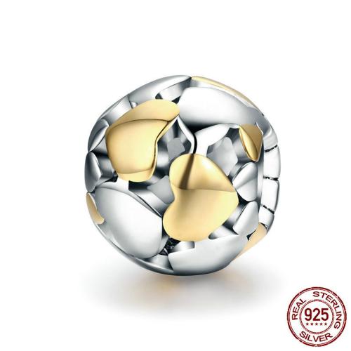 925 Sterling Silver Beads, DIY & micro pave cubic zirconia & enamel, beads length 10-30mm 