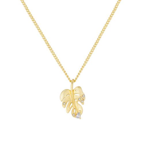 Brass Sweater Kette Halskette, Messing, mit kubischer Zirkonia, mit Verlängerungskettchen von 5cm, plattiert, Modeschmuck & für Frau, Länge:ca. 40 cm, verkauft von PC