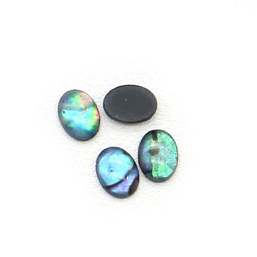 Abalone Shell Cabochon, DIY & enamel, mixed colors [