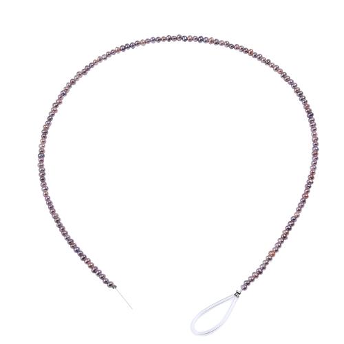 Perle comme Pommes de terre perles d'eau douce, perle d'eau douce cultivée, Légèrement rond, DIY, plus de couleurs à choisir Vendu par brin[