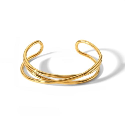 Bracelet en acier inoxydable, Acier inoxydable 304, Placage, bijoux de mode & pour femme & creux, plus de couleurs à choisir, Vendu par PC[