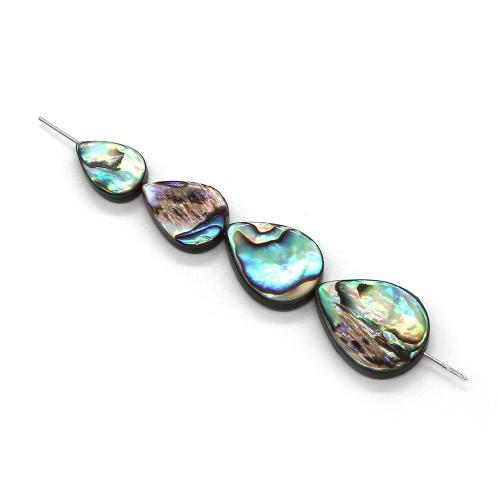 Abalone Shell Beads, Teardrop, natural & DIY 