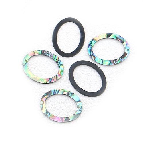 Nácar de Abulón colgante, natural & Bricolaje & hueco, 14x18mm, Vendido por UD