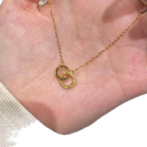 Collier en laiton fait à la main, avec 5cm chaînes de rallonge, Placage, bijoux de mode & pour femme Environ 40 cm, Vendu par PC