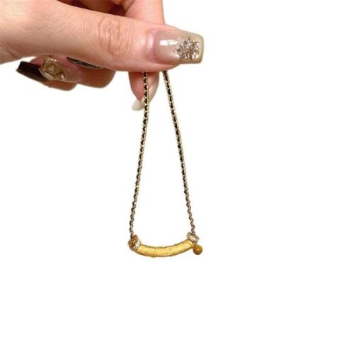 Collier en laiton cubique Zircon Micro Pave, avec oeil de tigre, avec 5cm chaînes de rallonge, Placage, bijoux de mode & pavé de micro zircon & pour femme Environ 40 cm, Vendu par PC