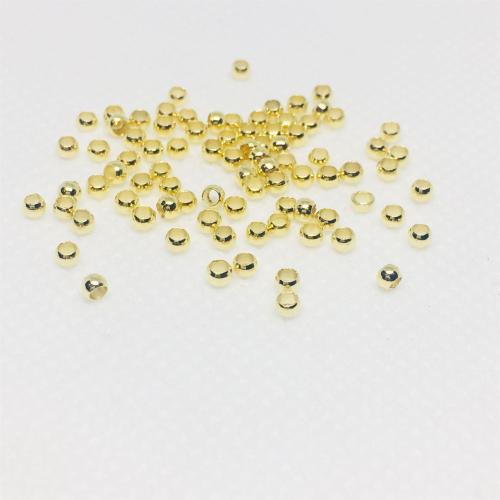 Perles à écraser/perles de positionnement, laiton, Placage, DIY & normes différentes pour le choix, plus de couleurs à choisir, Vendu par sol[