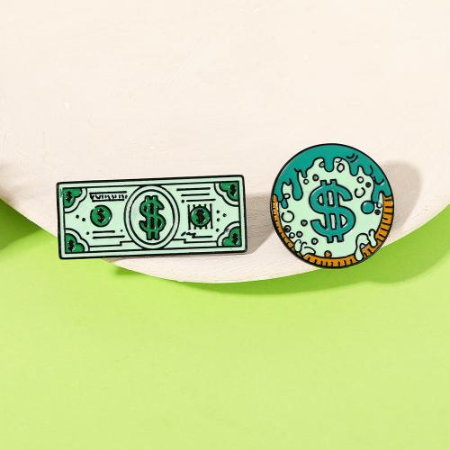 Broche émail, alliage de zinc, unisexe & styles différents pour le choix, Vendu par PC