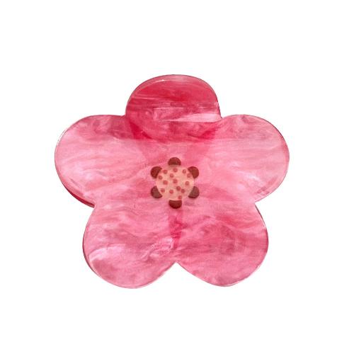 ヘアクロウクリップ, アクリル, 花形, 焼きつけニス, 異なるスタイルを選択 & 女性用, 売り手 パソコン