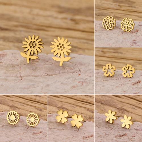 Boucle en acier inoxydable, Acier inoxydable 304, Placage, bijoux de mode, plus de couleurs à choisir Vendu par sac