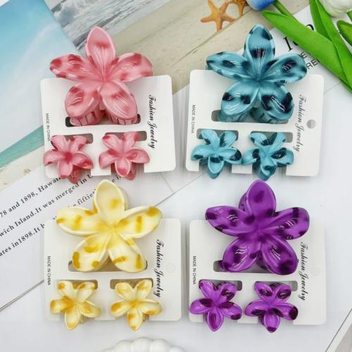 ヘアクロウクリップ, プラスチック, ファッションジュエリー, 無色, 売り手 セット