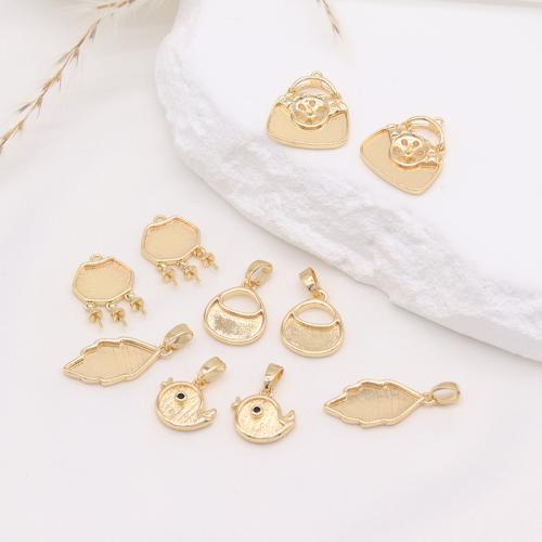 Латунь Кулон бланк, Другое покрытие, DIY & разные стили для выбора, продается PC[