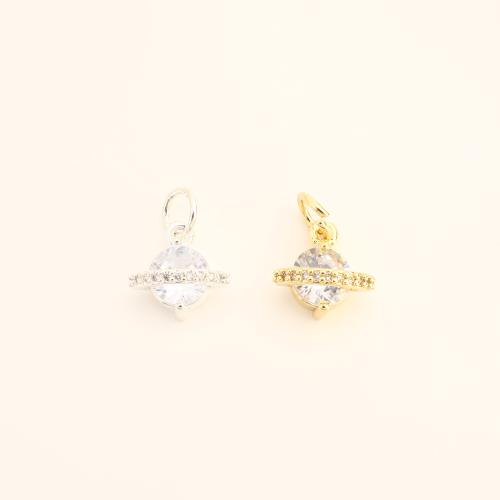Cubique Pendentif en laiton zircon pavent, DIY & pavé de micro zircon & creux, plus de couleurs à choisir Vendu par PC