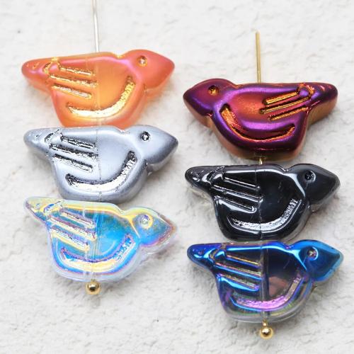 Tier Lampwork Perlen, Vogel, DIY, keine, 10x20mm, 20PCs/Strang, verkauft von Strang