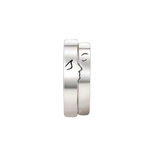 Couple Finger Rings, Brass, plated, fashion jewelry 