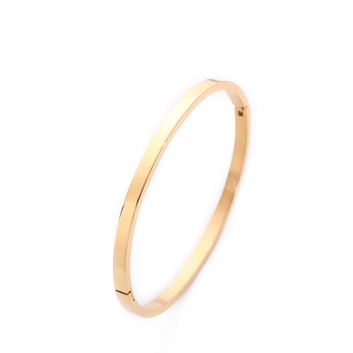 304 Stainless Steel Bangle, plated & for woman 