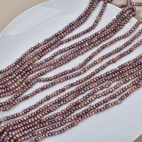 Naturel d'eau douce perles, perle d'eau douce cultivée, Irrégulière, DIY, violet Vendu par brin