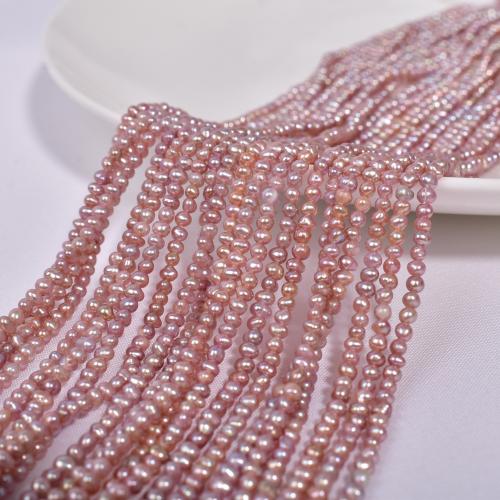 Naturel d'eau douce perles, perle d'eau douce cultivée, Irrégulière, DIY, violet Vendu par brin