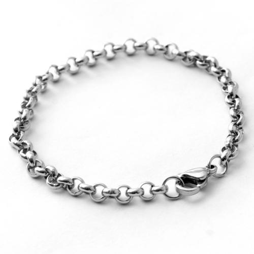 Acier inoxydable 304 bracelet, normes différentes pour le choix, couleur originale, Vendu par PC