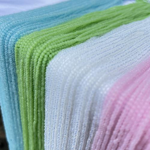 Doppelkegel Kristallperlen, Kristall, DIY, mehrere Farben vorhanden, 2mm, Länge:37 cm, 100SträngeStrang/Menge, verkauft von Menge