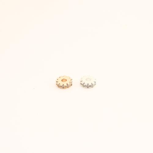 Brass Spacer Beads, DIY & micro pave cubic zirconia 