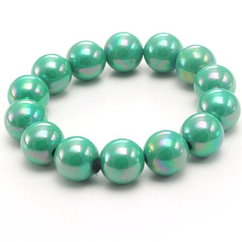 Acrylic Bracelet, Round, Girl & fashion jewelry Approx 7 Inch 