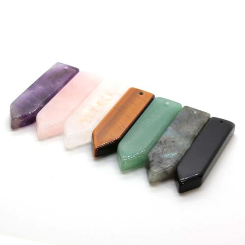 Gemstone Jewelry Pendant, DIY Inner Approx 2mm 