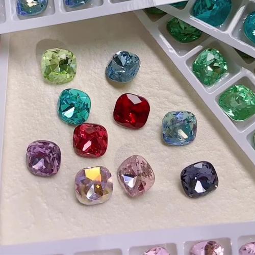 art d'ongle d'argile polymère , cristal, cadre, DIY & facettes, plus de couleurs à choisir Vendu par PC[