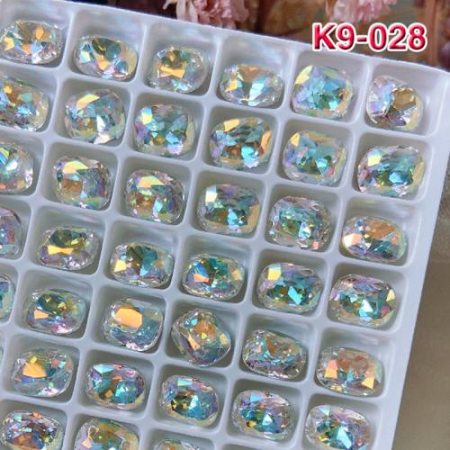 art d'ongle d'argile polymère , cristal, DIY & styles différents pour le choix & facettes, Cristal pâle, Vendu par PC[