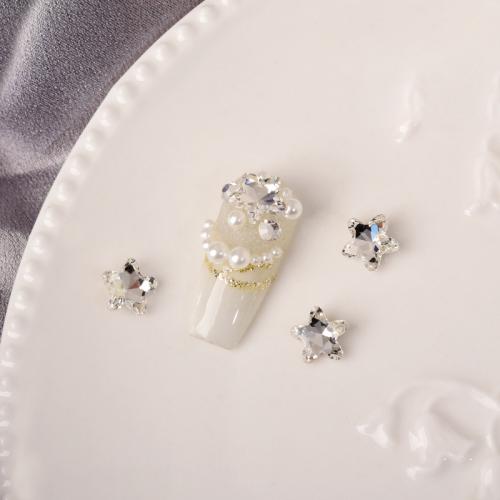 art d'ongle d'argile polymère , cristal, étoile, DIY & facettes, plus de couleurs à choisir Vendu par PC[