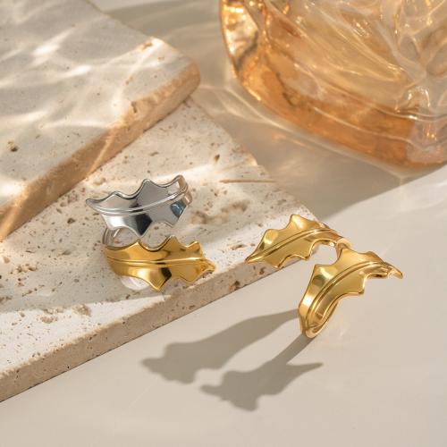 Bague en acier inoxydable, Acier inoxydable 304, Placage de couleur d'or, Réglable & bijoux de mode, plus de couleurs à choisir, Vendu par PC