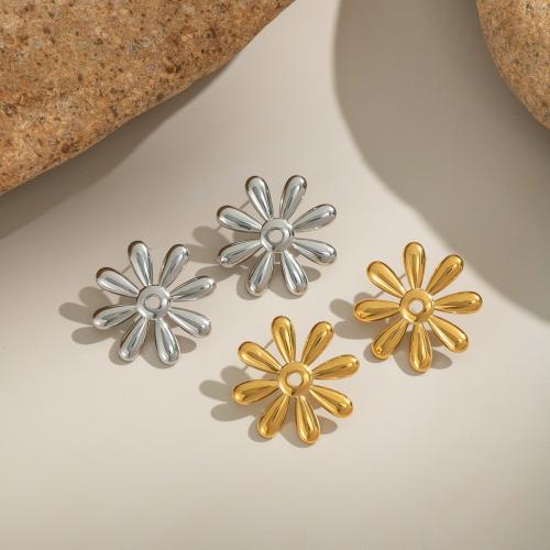 Boucle en acier inoxydable, Acier inoxydable 304, Placage de couleur d'or, bijoux de mode, plus de couleurs à choisir, Vendu par paire