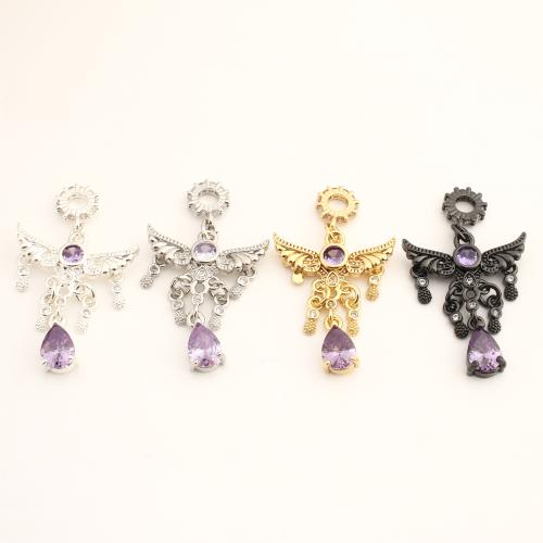 Cubique Pendentif en laiton zircon pavent, DIY & pavé de micro zircon, plus de couleurs à choisir Vendu par PC