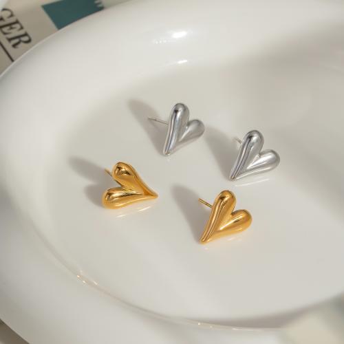 Boucle en acier inoxydable, Acier inoxydable 304, Placage de couleur d'or, bijoux de mode, plus de couleurs à choisir, Vendu par paire