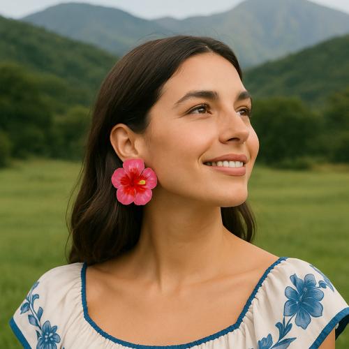 CCB Plastic Earring, Zinc Alloy, with Copper Coated Plastic, gold color plated, fashion jewelry & enamel [