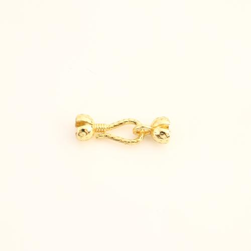 Brass Hook and Eye Clasp, DIY, golden [