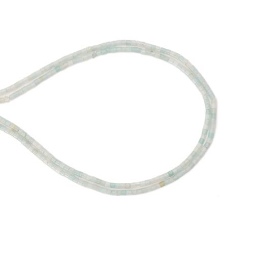 Perles amazonite, DIY, couleurs mélangées Environ 38 cm, Vendu par brin