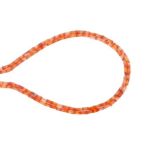 Natural Red Agate Beads, DIY, mixed colors Approx 38 cm 