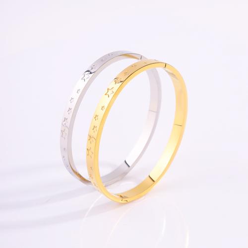 Bracelet en acier inoxydable, Acier inoxydable 304, Placage, bijoux de mode & unisexe, plus de couleurs à choisir, Vendu par PC