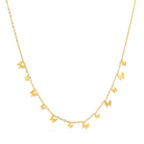 ステンレス鋼のジュエリーネックレス, 304ステンレススチール, ゴールドメッキ, ファッションジュエリー & 女性用, 売り手 パソコン