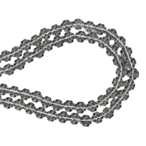 Leaf Crystal Beads, Four Leaf Clover, DIY, clear, 10mm cm [