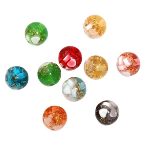 Harz Perlen Schmuck, goldfarben plattiert, DIY, keine, 200PCs/Tasche, verkauft von Tasche
