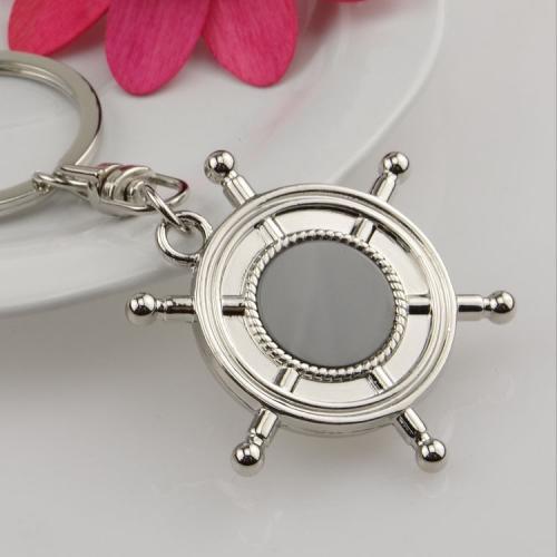 Zinc Alloy Key Chain Jewelry, gold color plated, fashion jewelry, silver color [