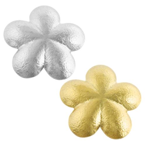 Stainless Steel Flower Pendant, 304 Stainless Steel, plated, DIY 