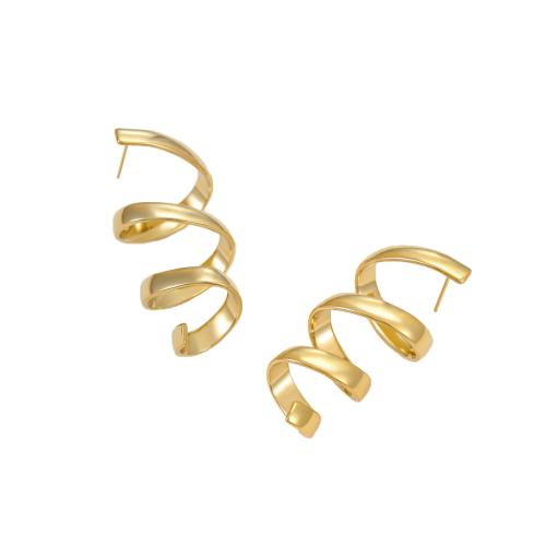 Boucle en acier inoxydable, Acier inoxydable 304, Placage, bijoux de mode & pour femme & creux, plus de couleurs à choisir, Vendu par paire